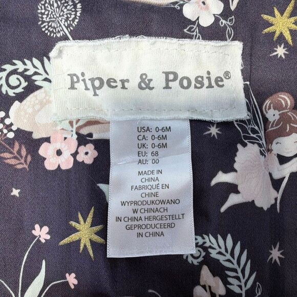 Piper & Posie Sleep Sack 0-6 months Bunnies and Fairies - Picture 2 of 4